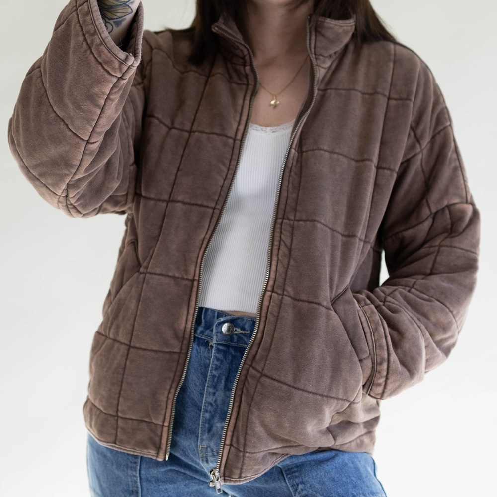 forever 21 quilted jacket